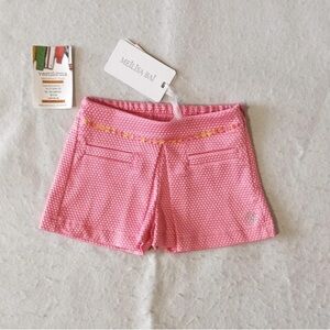 Melissa Pink Textured Kids Skorts